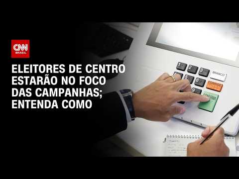 Eleitores de centro estarão no foco das campanhas | CNN 360°