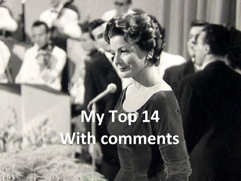 My Top 14 of Eurovision 1956 with comments