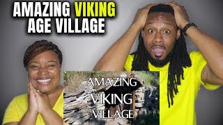 🇸🇪 American Couple First time Seeing A VIKING AGE VILLAGE!