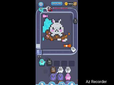 Pixel Flow Level 146 Walkthrough