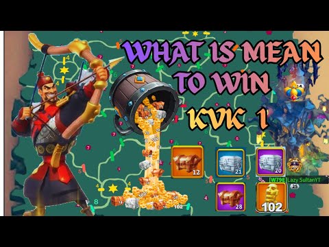 What It Means To Win KvK 1 ! F2p ! Rise Of Kingdom !