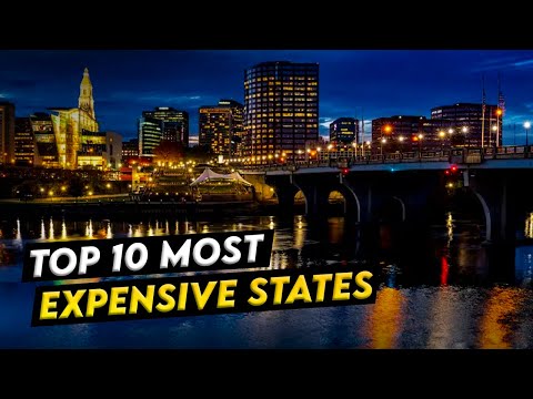 The Top 10 Most Expensive States to lives in. #housingmarket