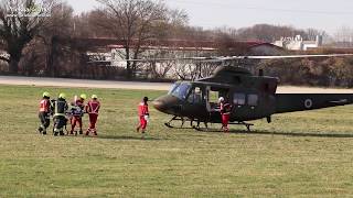 Posredovanje helikopterja Slovenske vojske v Ljutomeru