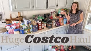 $800 COSTCO HAUL (with prices) | Stocking up for winter | Preparing for food shortages?