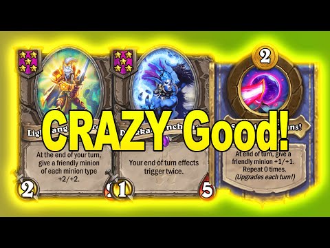 Drakkari Enchanter + Lightfang Enforcer + C'Thun = Great! | Christian Hearthstone Battlegrounds