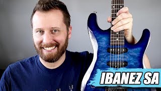 Video thumbnail for New Guitar Day! - The Affordable And Beautiful IBANEZ SA! by Darrell Braun Guitar