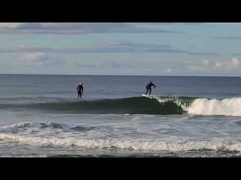 Foil surfing at Tay Street