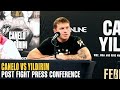 CANELO ALVAREZ VS AVNI YILDIRIM FULL POST FIGHT PRESS CONFERENCE (FULL VIDEO)