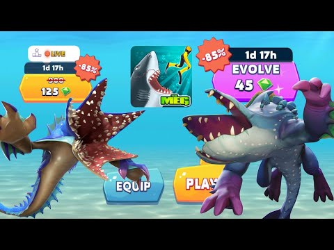 GOT ABYSSHARK AND ABYSSAURUS REX 85% OFF + ALL TRAILER AND MOVIE! - Hungry Shark Evolution 11.8.0
