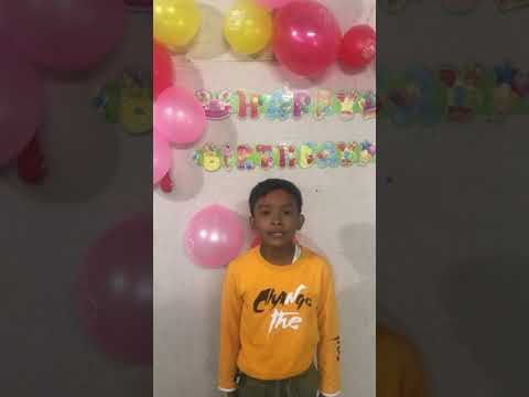 About my birthday made by Khagendra Chaudhary date October 16 2020.