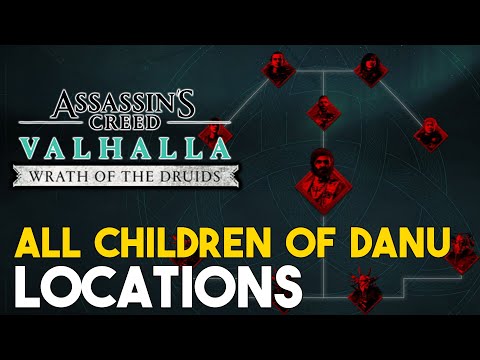 Assassin's Creed Valhalla Wrath Of The Druids All Children Of Danu Locations (How To Get Gae Bolg)