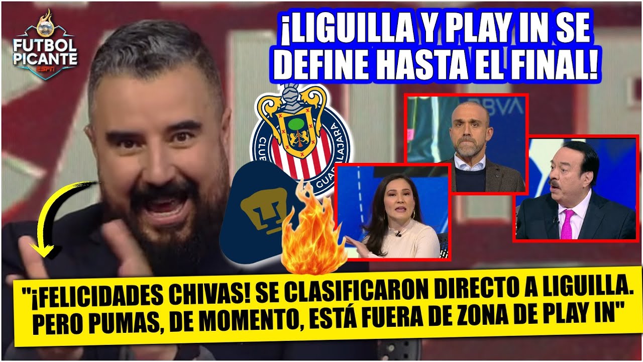 QUERÉTARO QUEBRÓ PRONÓSTICO, ganó y CHIVAS CLASIFICÓ a LIGUILLA. Pumas cuerda floja | Futbol Picante