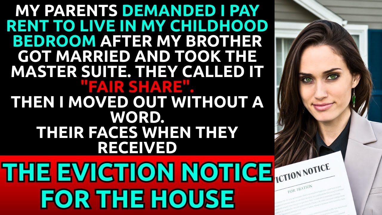 Forced to Pay Rent in My Childhood Room After My Brother Took the Master Suite