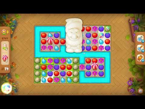 GardenScapes level 8764 🌱 Playrix HD 👋😘✌️