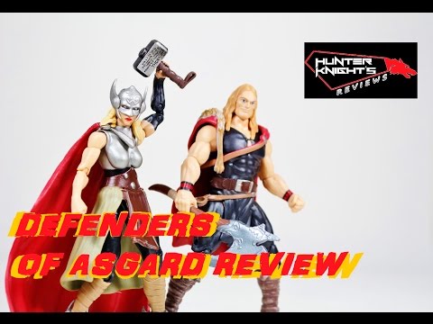 Review: DEFENDERS OF ASGARD Jane Foster and Thor Odinson Marvel Universe Legends series