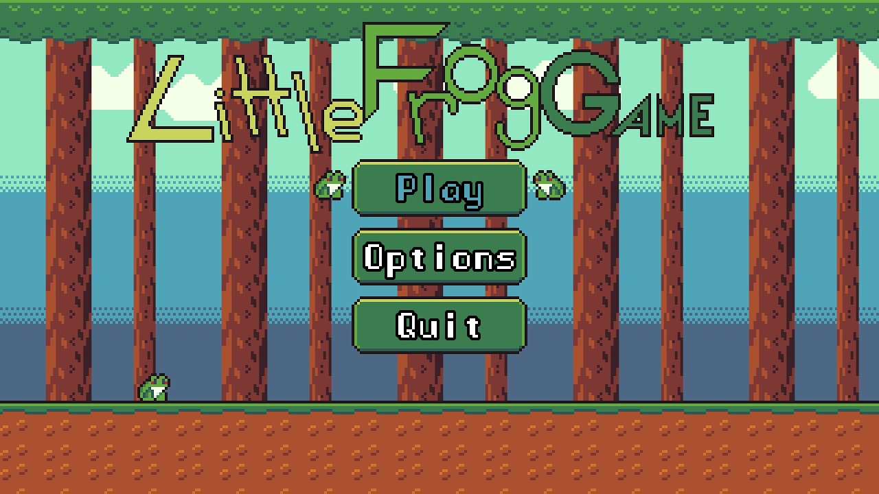 Video trailer for Little Frog Game