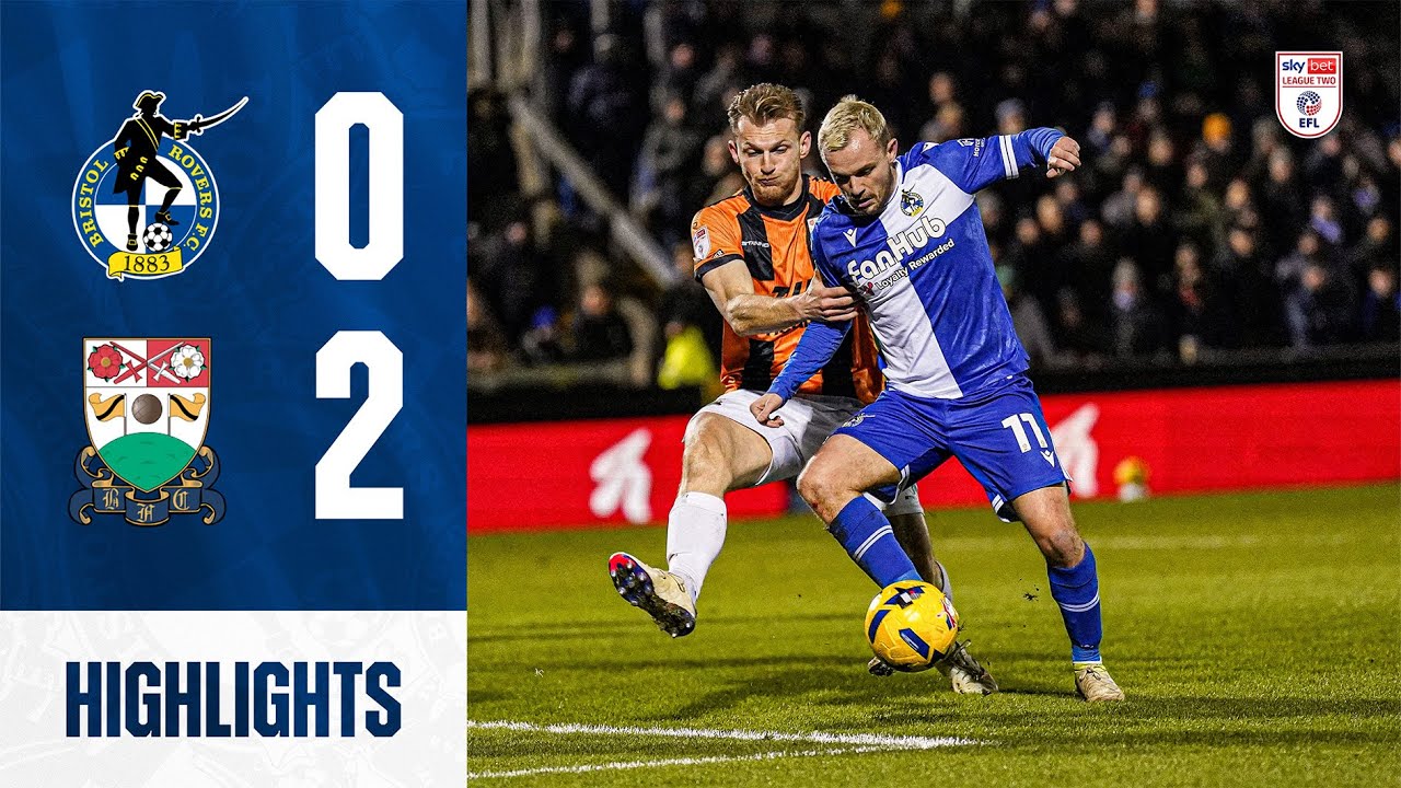 Bristol Rovers vs Barnet Video Highlights Season 2025/2026