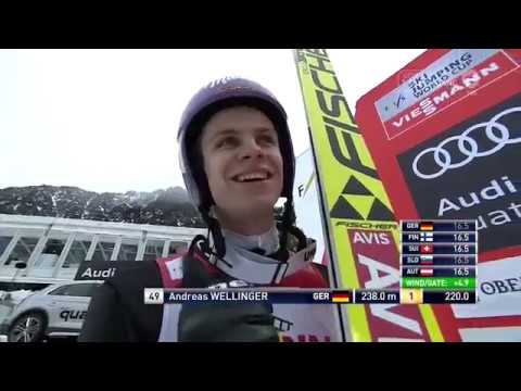 Andreas Wellinger 238 Meter Oberstdorf 2017