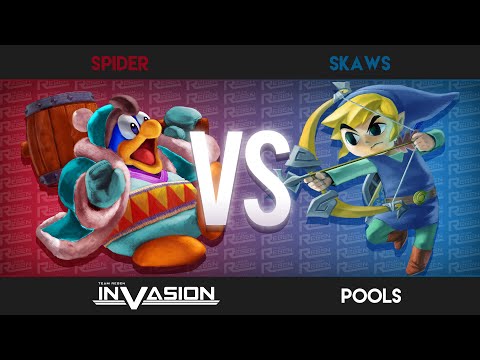 Invasion Italy | Pools: THS| Spider (Dedede) Vs Skaws (Toon Link)