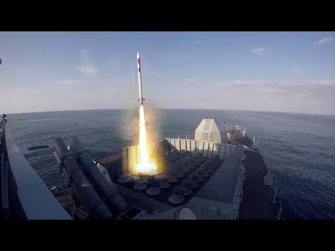 Royal Navy HMS Montrose Test Fires New Anti-air Sea Ceptor Missile System