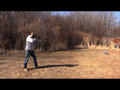 shooting arrows out of a shotgun