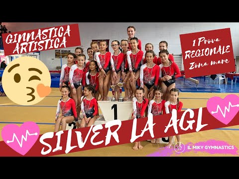 Silver GAF Ginnastica Artistica - 1 Gara Regionale LA ALLIEVE 2020 AGL