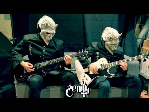 Square Hammer - Dual Guitar Playthrough (Ghost Cover) One Take