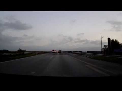 Stationäre Blitzer A7 Rader Hochbrücke Rtg. Flensburg