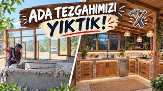 YENİ BAŞTAN BAHÇE MUTFAK TEZGAHIMIZI YIKTIK - KONYA'YA  İNŞAAT ALIŞVER