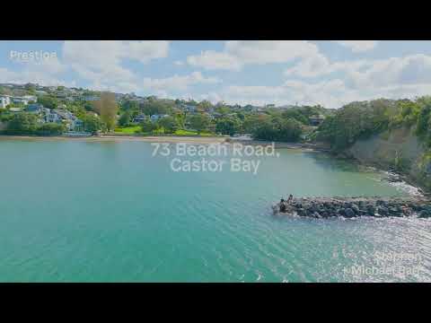 73 Beach Road, Castor Bay, Auckland, 3房, 1浴, 独立别墅
