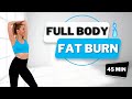 🔥45 MIN Full Body Workout🔥Fat Burning HIIT🔥All Standing🔥No Repeat🔥#weightloss #homeworkout