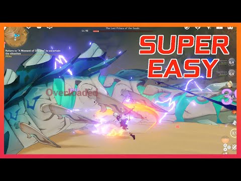 How To Beat Setekh Wenut Boss EASY - Genshin Impact 3.4 New Boss