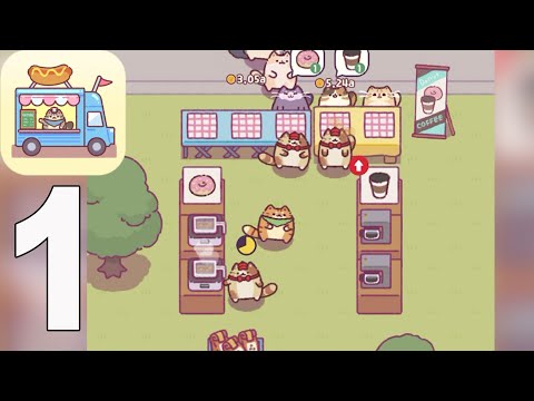 Cat Snack Bar - Gameplay Walkthrough part 1  (iOS,Android) - YouTube