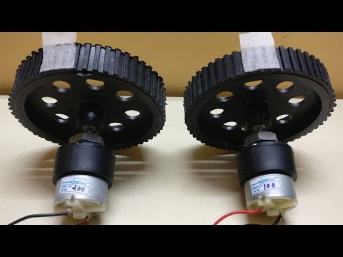 200Rpm Dc Motor Plastic Gear video