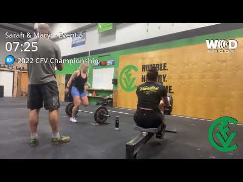 Sarah and Mary CFV Champs 2022: Event 5
