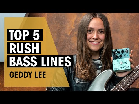 Top 5 Rush Bass Lines | Geddy Lee | Thomann