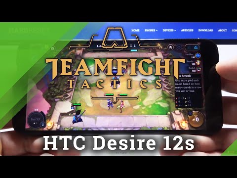 TFT Mobile Gameplay on HTC Desire 12s – Teamfight Tactics Game Test