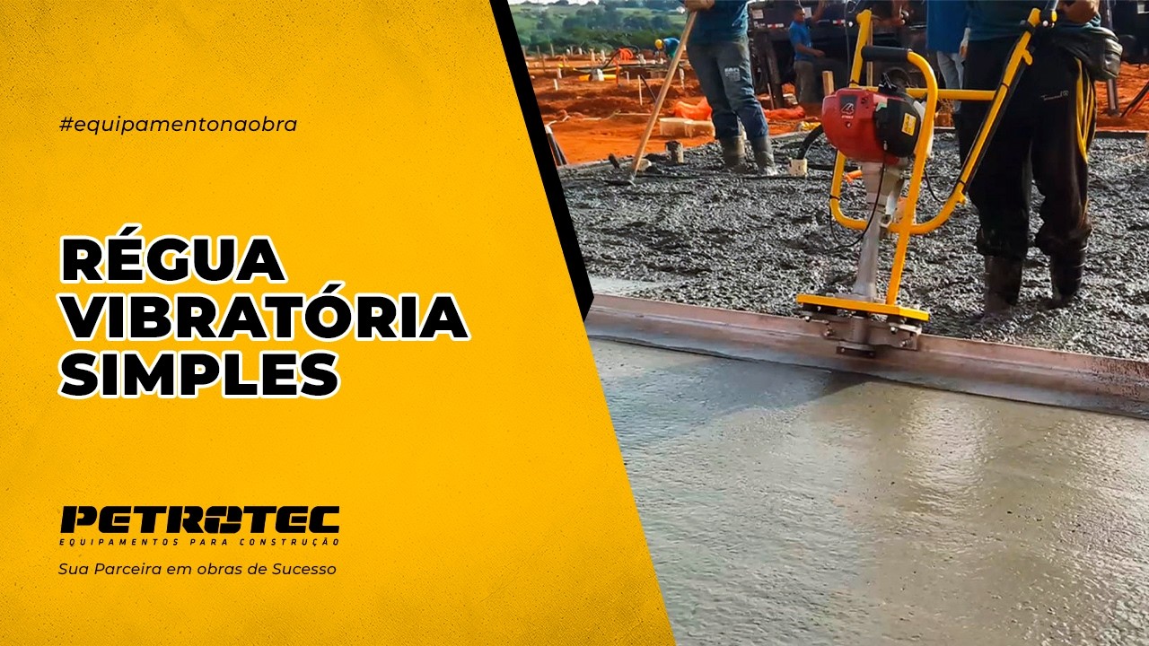 R&eacute;gua Vibrat&oacute;ria Simples