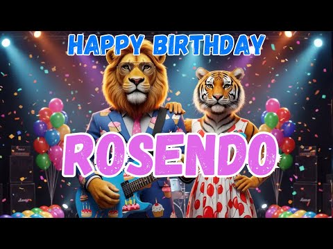 ROSENDO Happy Birthday Song - Happy Birthday to Rosendo
