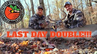 Public Land DOUBLE! | Bowhunting Ohio 2024 | A hot date turned into backstraps real quick!