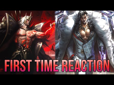 FIRST TIME REACTION TO THE NEW SWAIN SKINS