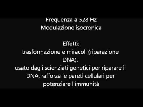 528 Hz isocronico - riparazione e armonizzazione DNA