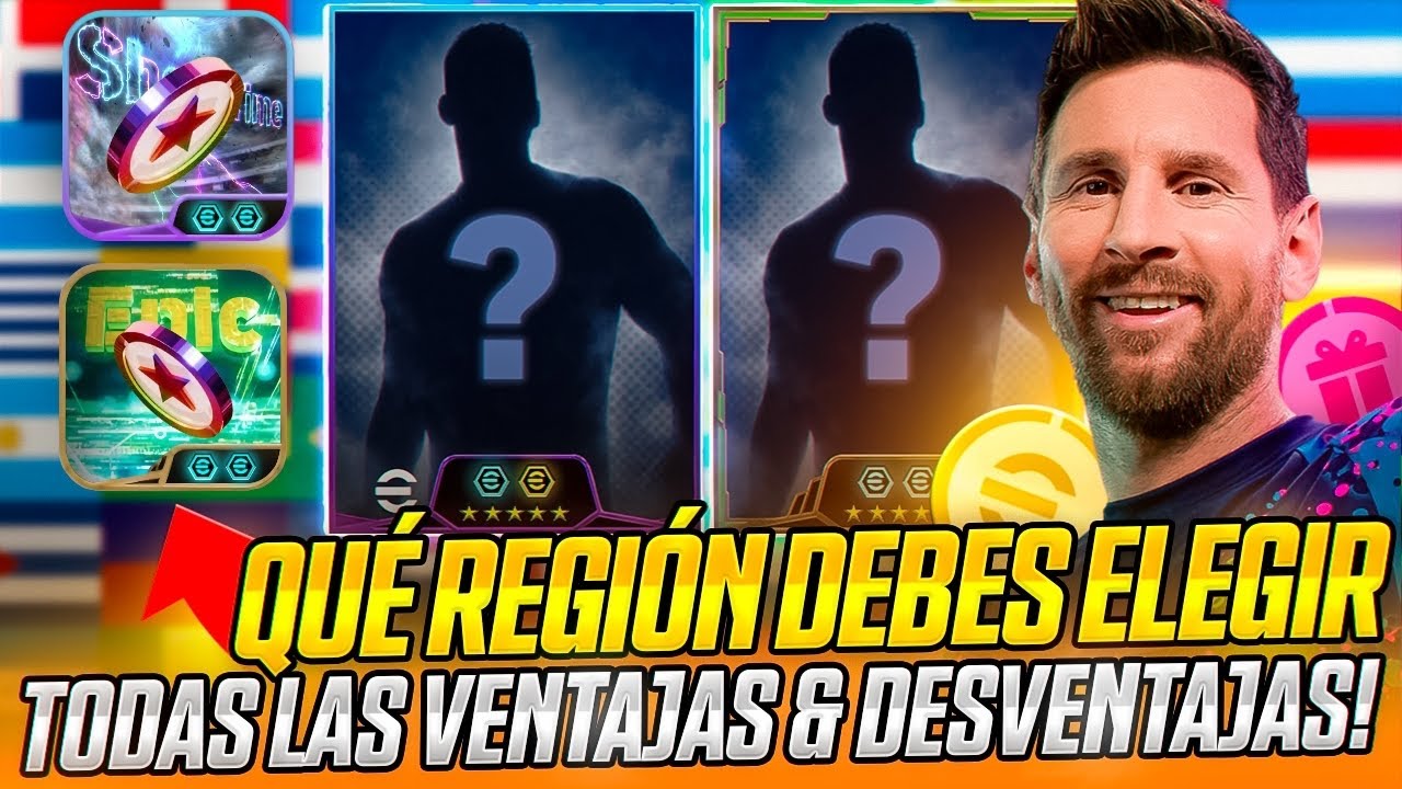 Como Cambiar de Region en eFootball 2027!🌎Mas REGALOS🎁MEJOR Conexion✅Y MAS VENTAJAS!