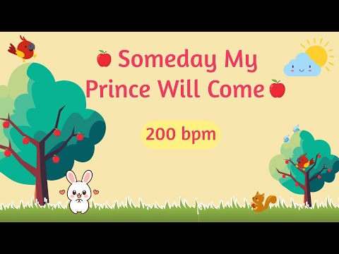 Someday My Prince Will Come | 200 bpm | Jazz Waltz | Play-Along Backing Track