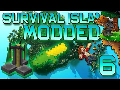 Minecraft: Modded Survival Island Let's Play w/Mitch! Ep. 6 - BREWING AND FARMING!