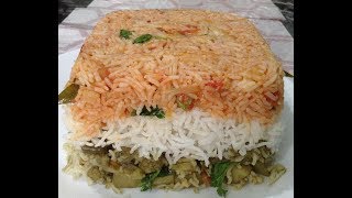 Republic day special recipe / tri coloured rice / tiranga pulav