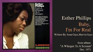 Esther Phillips &quot;Baby, I&#39;m For Real&quot; from album &quot;From A Whisper To A Scream&quot; 1972
