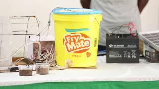 SOLAR POWERED GREENHOUSE PLANT