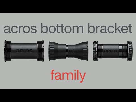 acros bottom bracket family