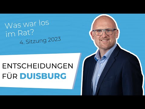 Duisburger Ratssitzung vom 18.09.2023